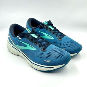 Brooks Ghost 15 Mens Size 11.5 Running Athletic Blue Green 1103931D462